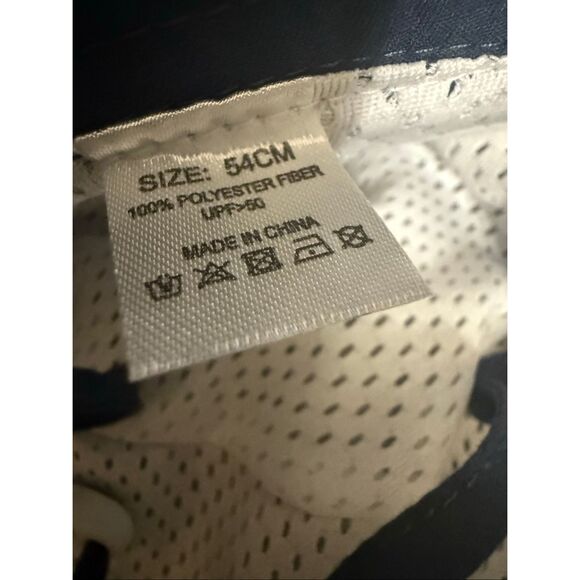 Furtalk Kids Smiley Face UPF 50 Bucket Sun Hat Navy Size 54cm - Picture 5 of 5